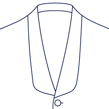 Bib Shawl Lapel